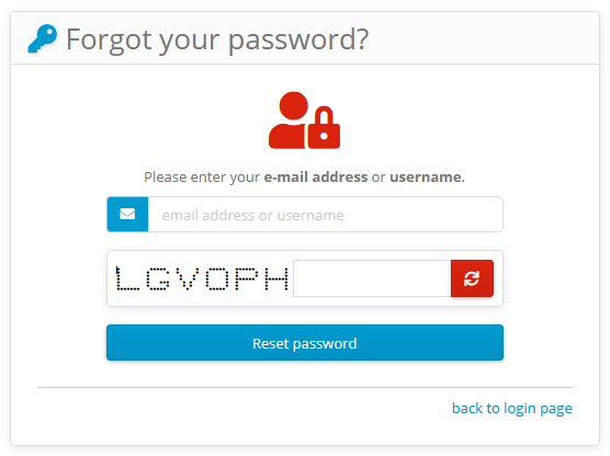 Forgot your password?