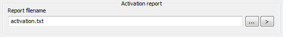 ac generator activation report